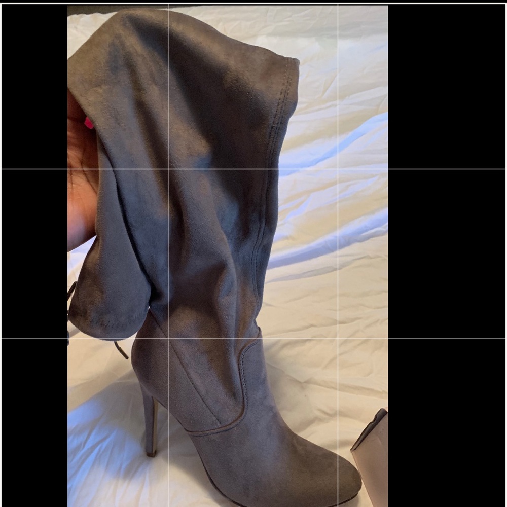 Thigh boots brand new 30$, 8.5 came from just fab